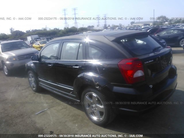 1B3HE78K47D556724 - 2007 DODGE CALIBER R/T BLACK photo 3