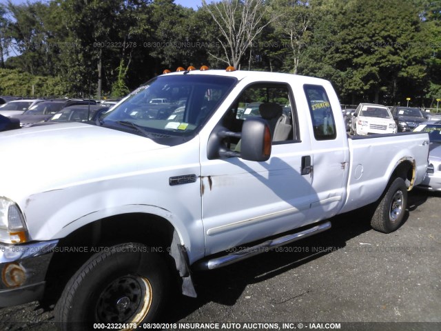 1FTNX21LX3ED75116 - 2003 FORD F250 SUPER DUTY WHITE photo 6