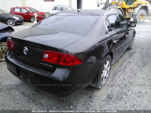 1G4HD57268U201882 - 2008 BUICK LUCERNE CXL BLACK photo 4