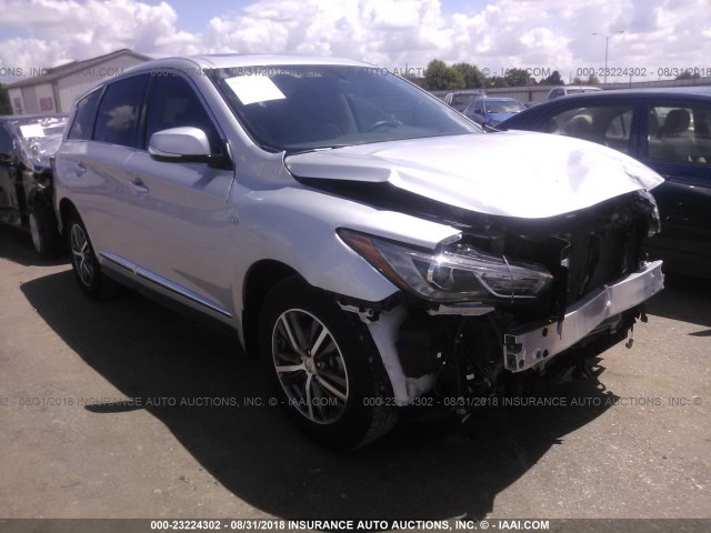 5N1DL0MN1JC507662 - 2018 INFINITI QX60 SILVER photo 1