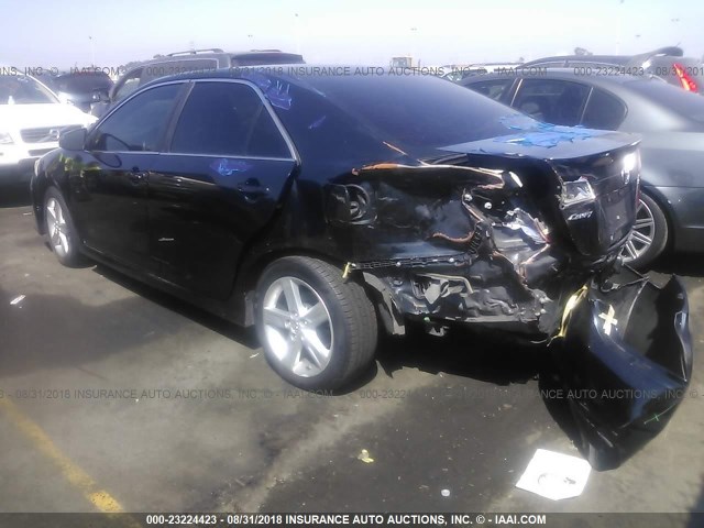 4T1BF1FK5EU365629 - 2014 TOYOTA CAMRY L/SE/LE/XLE 蓝色 照片 3