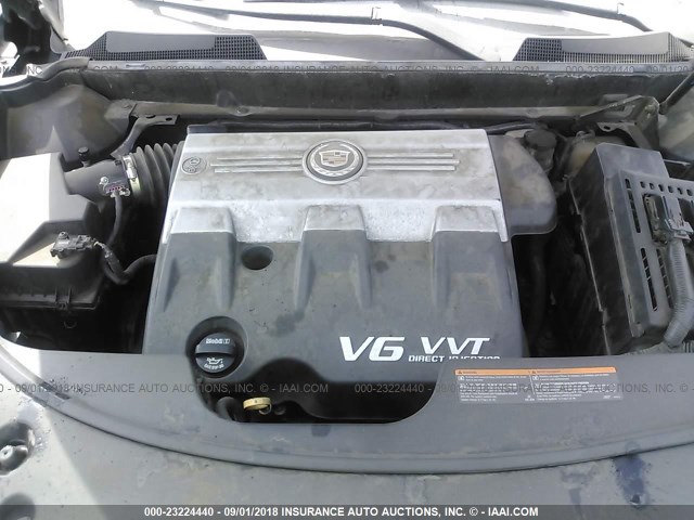 3GYFNBEY7AS647845 - 2010 CADILLAC SRX PERFORMANCE COLLECTION Қара фото 10