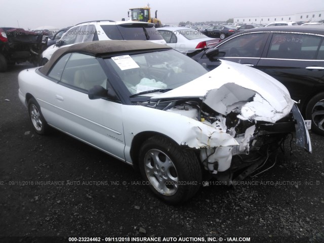 3C3EL55H5YT298461 - 2000 CHRYSLER SEBRING JXI WHITE photo 1