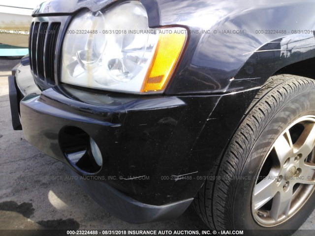 1J4GR48K16C201117 - 2006 JEEP GRAND CHEROKEE LAREDO/COLUMBIA/FREEDOM 黑色 照片 6