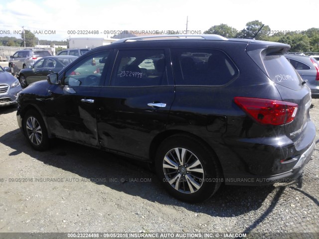 5N1DR2MM5JC652771 - 2018 NISSAN PATHFINDER S/SV/SL/PLATINUM 黑色 照片 3