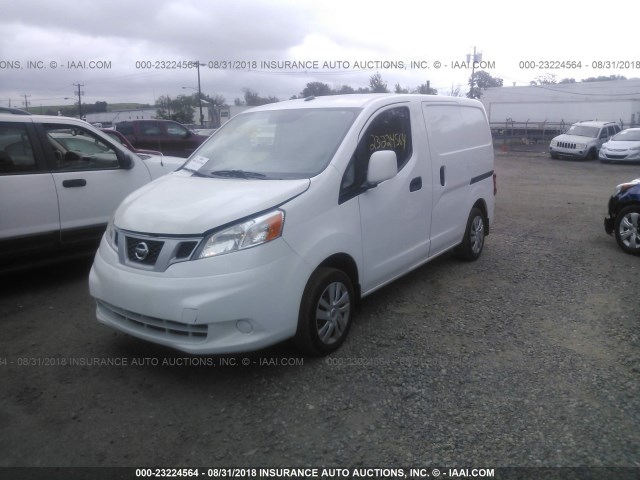 3N6CM0KN0GK697602 - 2016 NISSAN NV200 WHITE photo 2