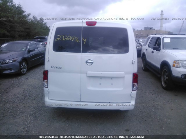 3N6CM0KN0GK697602 - 2016 NISSAN NV200 WHITE photo 6