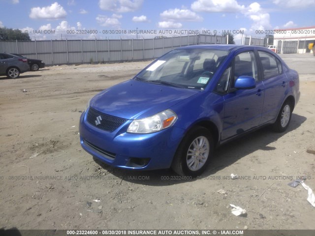 JS2YC5A33C6300994 - 2012 SUZUKI SX4 LE BLUE photo 2