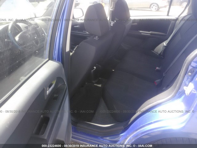 JS2YC5A33C6300994 - 2012 SUZUKI SX4 LE BLUE photo 8