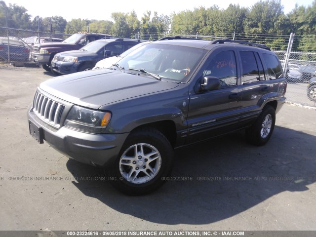 1J4GW48S54C254540 - 2004 JEEP GRAND CHEROKEE LAREDO/COLUMBIA/FREEDOM 灰色 照片 2