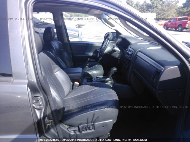 1J4GW48S54C254540 - 2004 JEEP GRAND CHEROKEE LAREDO/COLUMBIA/FREEDOM 灰色 照片 5