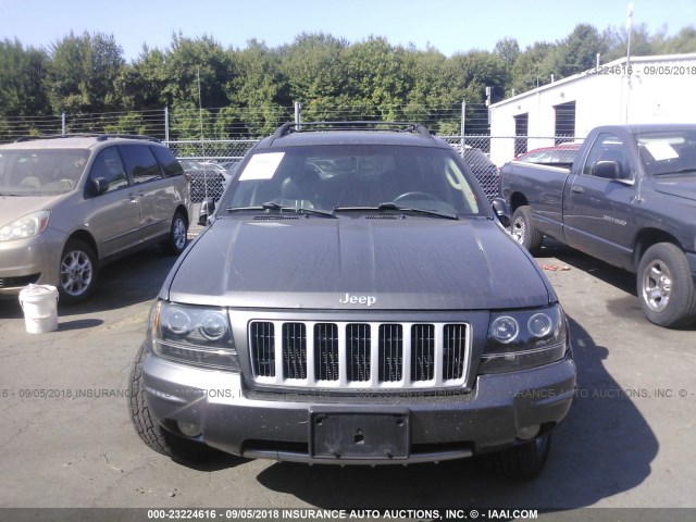 1J4GW48S54C254540 - 2004 JEEP GRAND CHEROKEE LAREDO/COLUMBIA/FREEDOM 灰色 照片 6