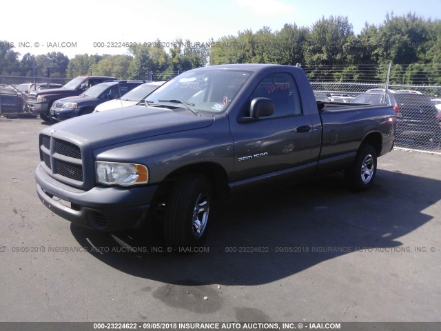 1D7HA16K64J281662 - 2004 DODGE RAM 1500 ST GRAY photo 2