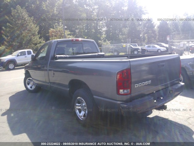 1D7HA16K64J281662 - 2004 DODGE RAM 1500 ST GRAY photo 3