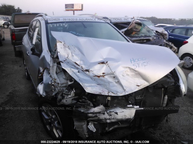 JN8AS5MT2BW565614 - 2011 NISSAN ROGUE S/SV/KROM SILVER photo 6