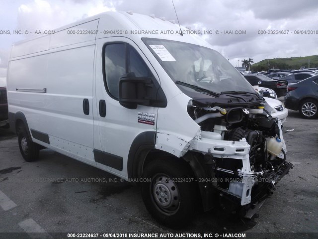 3C6TRVDG5JE108136 - 2018 RAM PROMASTER 2500 2500 HIGH WHITE photo 1