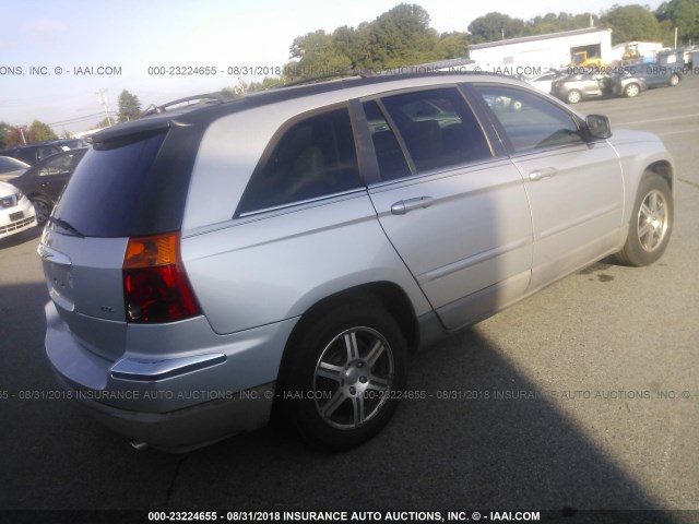 2A8GF68X77R299819 - 2007 CHRYSLER PACIFICA TOURING SILVER photo 4