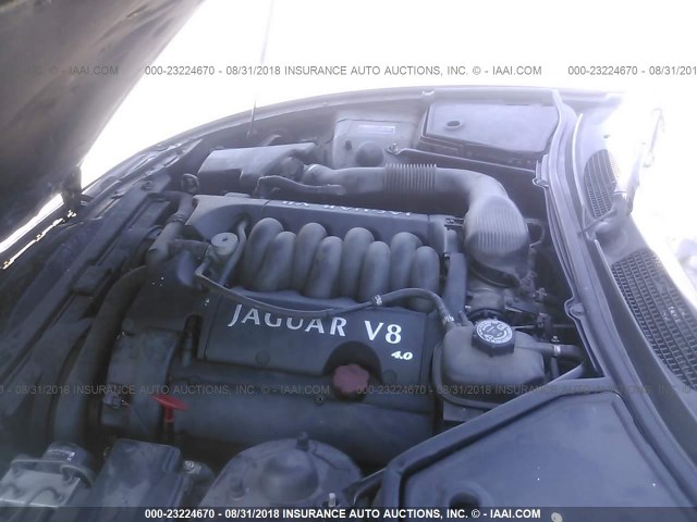 SAJGX2046XC035211 - 1999 JAGUAR XK8 BLACK photo 10