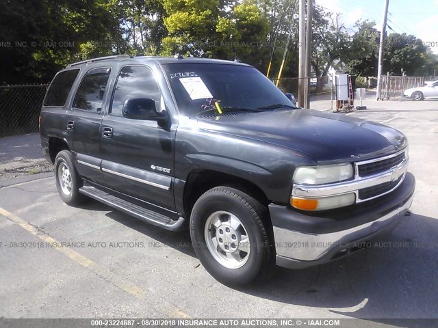 1GNEK13ZX3J288227 - 2003 CHEVROLET TAHOE GRAY photo 1