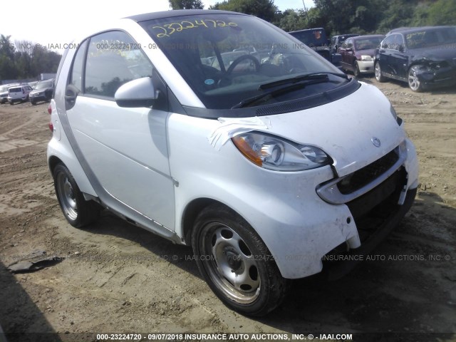 WMEEJ3BA3CK569171 - 2012 SMART FORTWO PURE/PASSION WHITE photo 1
