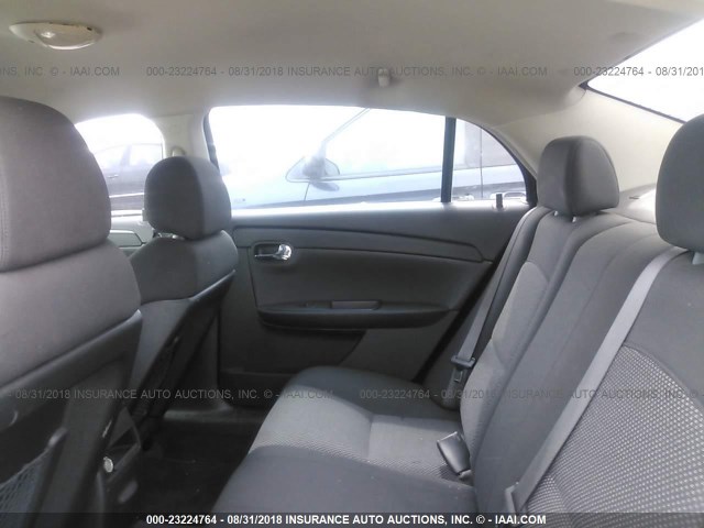 1G1ZH57B68F200113 - 2008 CHEVROLET MALIBU 1LT ნაცრისფერი ფოტო 8