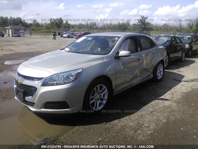 1G11C5SA0GF106236 - 2016 CHEVROLET MALIBU LIMITED LT SILVER photo 2