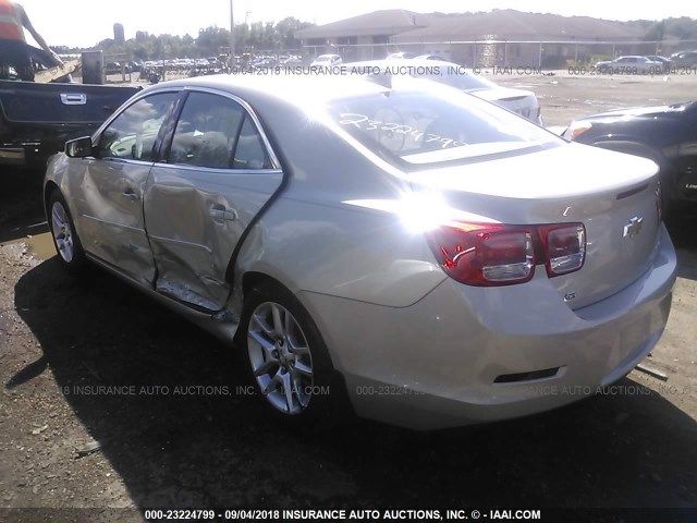 1G11C5SA0GF106236 - 2016 CHEVROLET MALIBU LIMITED LT SILVER photo 3