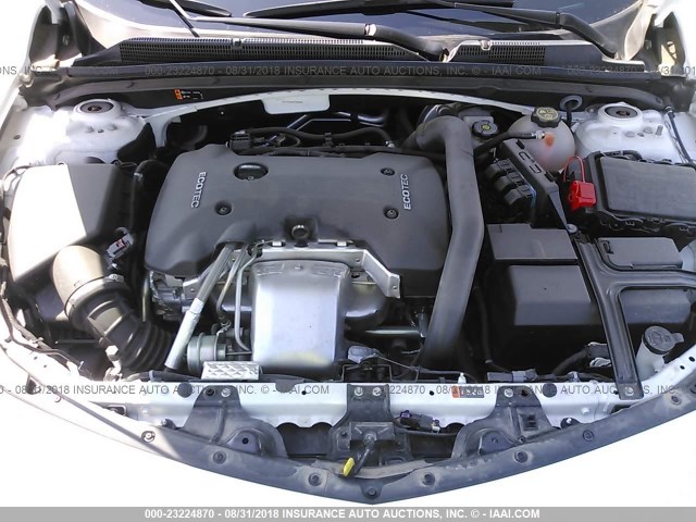 1G1ZH5SXXGF228496 - 2016 CHEVROLET MALIBU PREMIER 白色 照片 10