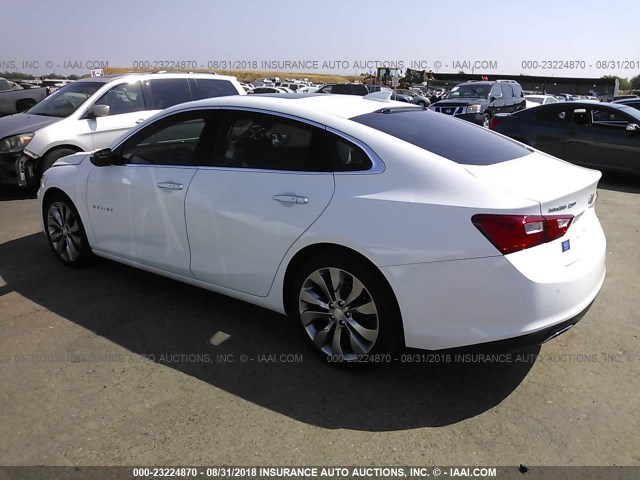 1G1ZH5SXXGF228496 - 2016 CHEVROLET MALIBU PREMIER 白色 照片 3