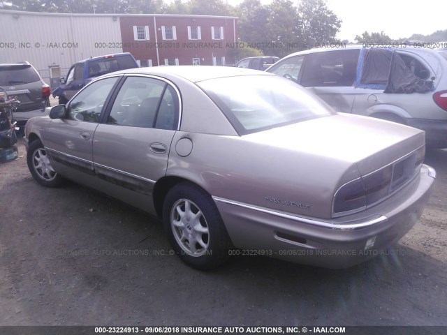 1G4CW52K8Y4206304 - 2000 BUICK PARK AVENUE  GOLD photo 3