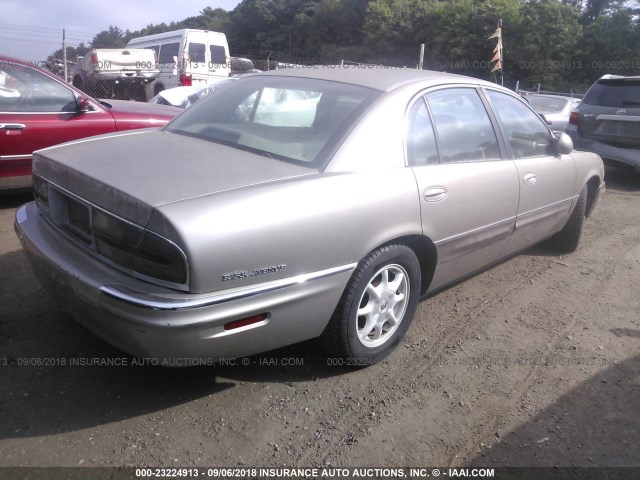 1G4CW52K8Y4206304 - 2000 BUICK PARK AVENUE  GOLD photo 4