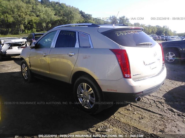 3GYFNDE34CS606530 - 2012 CADILLAC SRX LUXURY COLLECTION SILVER photo 3