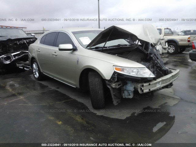 1LNHL9DR1BG608946 - 2011 LINCOLN MKS GOLD photo 1