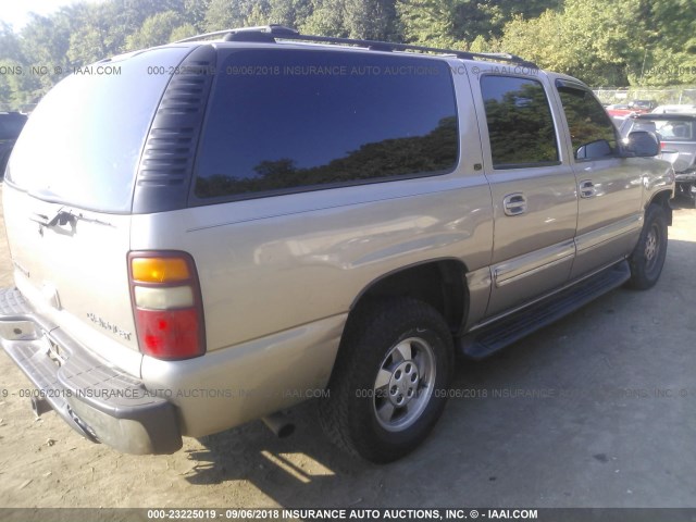 1GNEC16ZX3J252188 - 2003 CHEVROLET SUBURBAN C1500 TAN photo 4