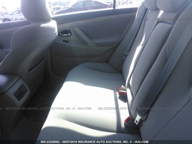 4T1BE46K38U786936 - 2008 TOYOTA CAMRY CE/LE/XLE/SE BLUE photo 8