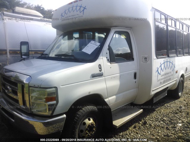 1FD4E45P48DA57656 - 2008 FORD ECONOLINE E450 SUPER DUTY CUTWY VAN Unknown photo 2