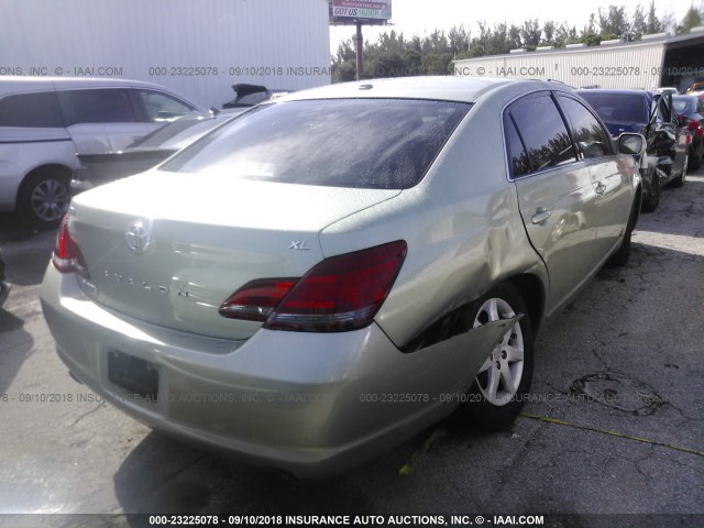 4T1BK36B39U350950 - 2009 TOYOTA AVALON XL/XLS/LIMITED GREEN photo 4