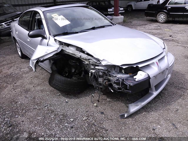 1G2NW52E33M581005 - 2003 PONTIAC GRAND AM GT SILVER photo 6