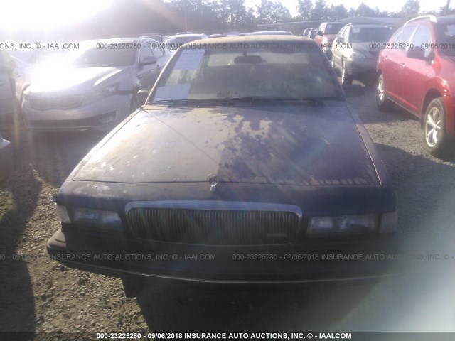 1G4AG55M3T6482159 - 1996 BUICK CENTURY SPECIAL/CUSTOM/LIMITED BLUE photo 6