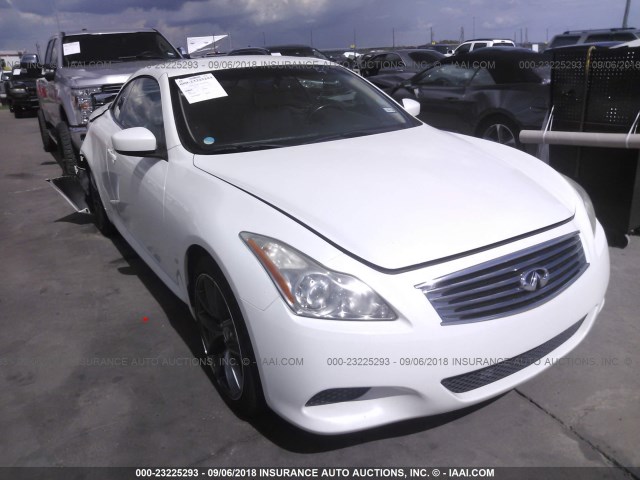 JN1CV6FE5AM353626 - 2010 INFINITI G37 SPORT WHITE photo 1