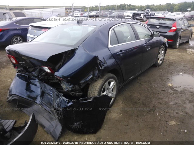 1G1ZB5E0XCF288627 - 2012 CHEVROLET MALIBU LS 蓝色 照片 4