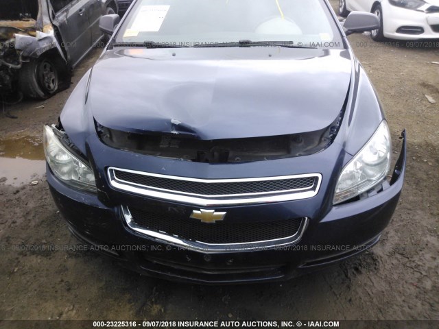 1G1ZB5E0XCF288627 - 2012 CHEVROLET MALIBU LS 蓝色 照片 6