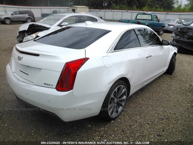 1G6AC1RX3F0118315 - 2015 CADILLAC ATS PERFORMANCE WHITE photo 4