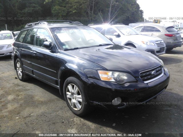 4S4BP62C757368944 - 2005 SUBARU LEGACY OUTBACK 2.5I LIMITED BLACK photo 1