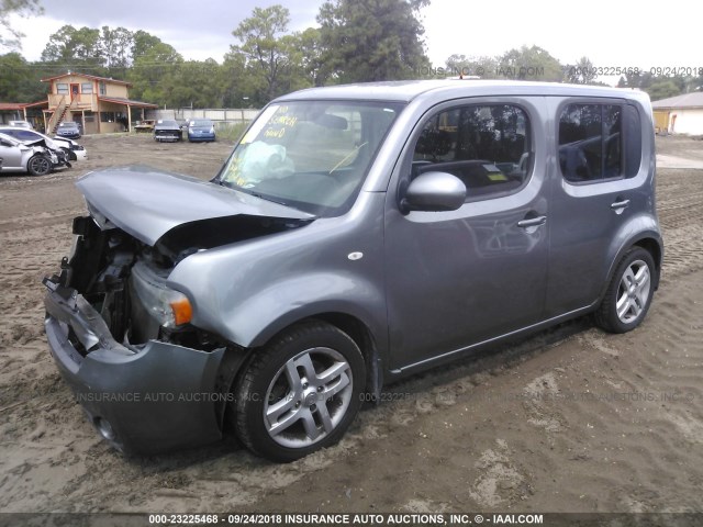 JN8AZ28R49T103849 - 2009 NISSAN CUBE S/SL GRAY photo 2