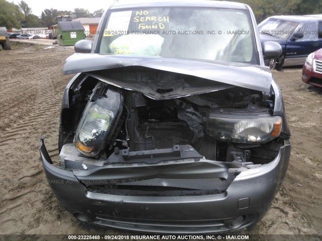 JN8AZ28R49T103849 - 2009 NISSAN CUBE S/SL GRAY photo 6