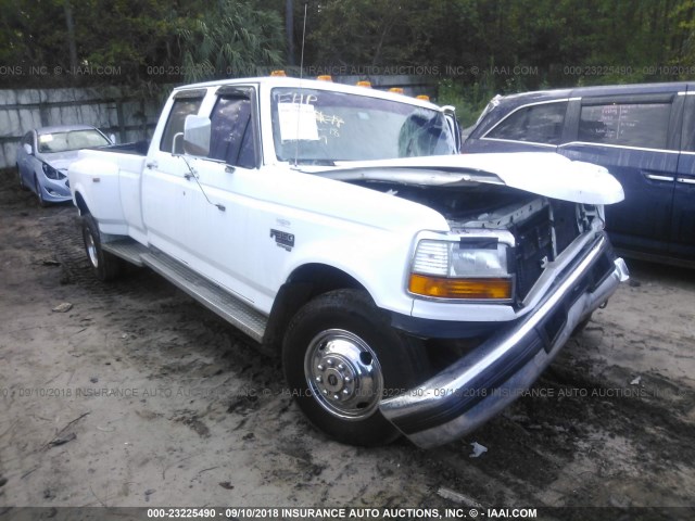 1FTJW35F0TEB34189 - 1996 FORD F350 WHITE photo 1