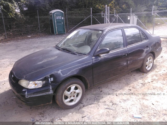 1NXBR12E6WZ126437 - 1998 TOYOTA COROLLA VE/CE/LE BLUE photo 2