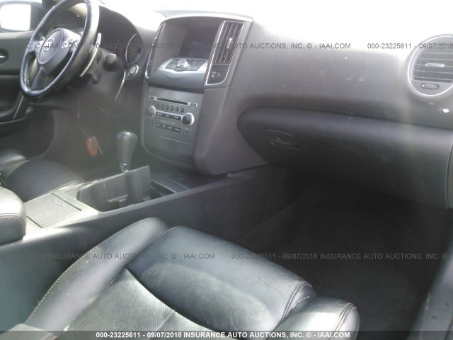 1N4AA5AP9AC842142 - 2010 NISSAN MAXIMA S/SV GRAY photo 5