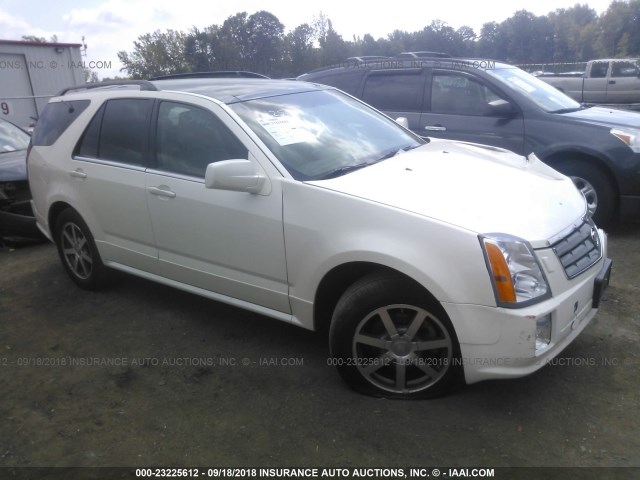 1GYDE63A640123666 - 2004 CADILLAC SRX WHITE photo 1